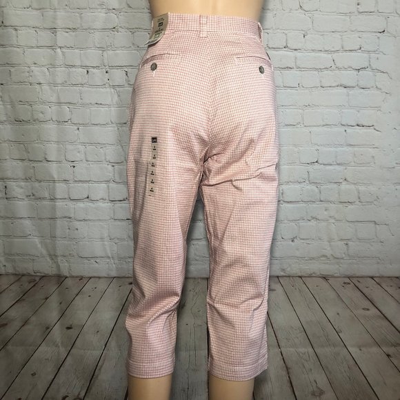 NEW LEE Plaid capri pants - Picture 3 of 3